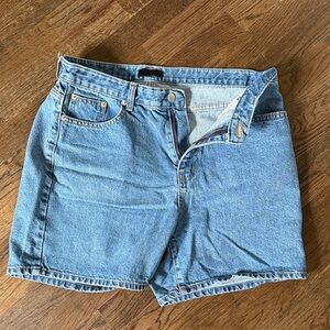 Classic Blue Denim Women's Shorts